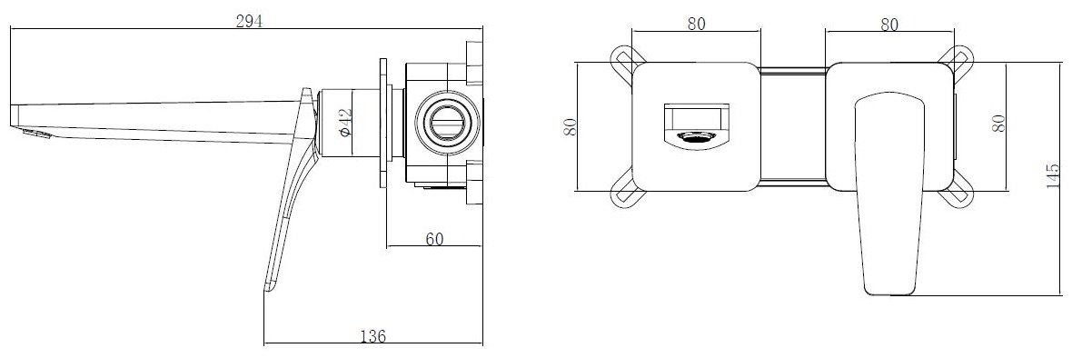 Смеситель Vincea VBFW-5P01CH , латунь, цвет хром купить,135600