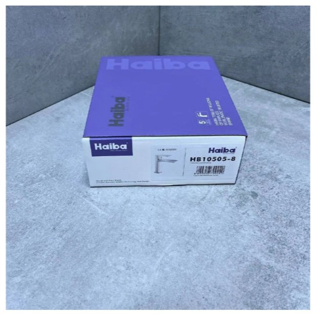 Смеситель Haiba HB10505-8, латунь, цвет хром, белый купить,25520