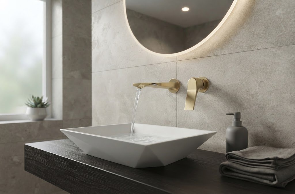 Смеситель ESKO Shanghai SHA28Gold, латунь, цвет золотой купить,123400