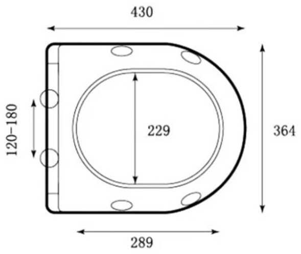 Сиденье Grossman 4455BMS 430x364 мм купить,NaN