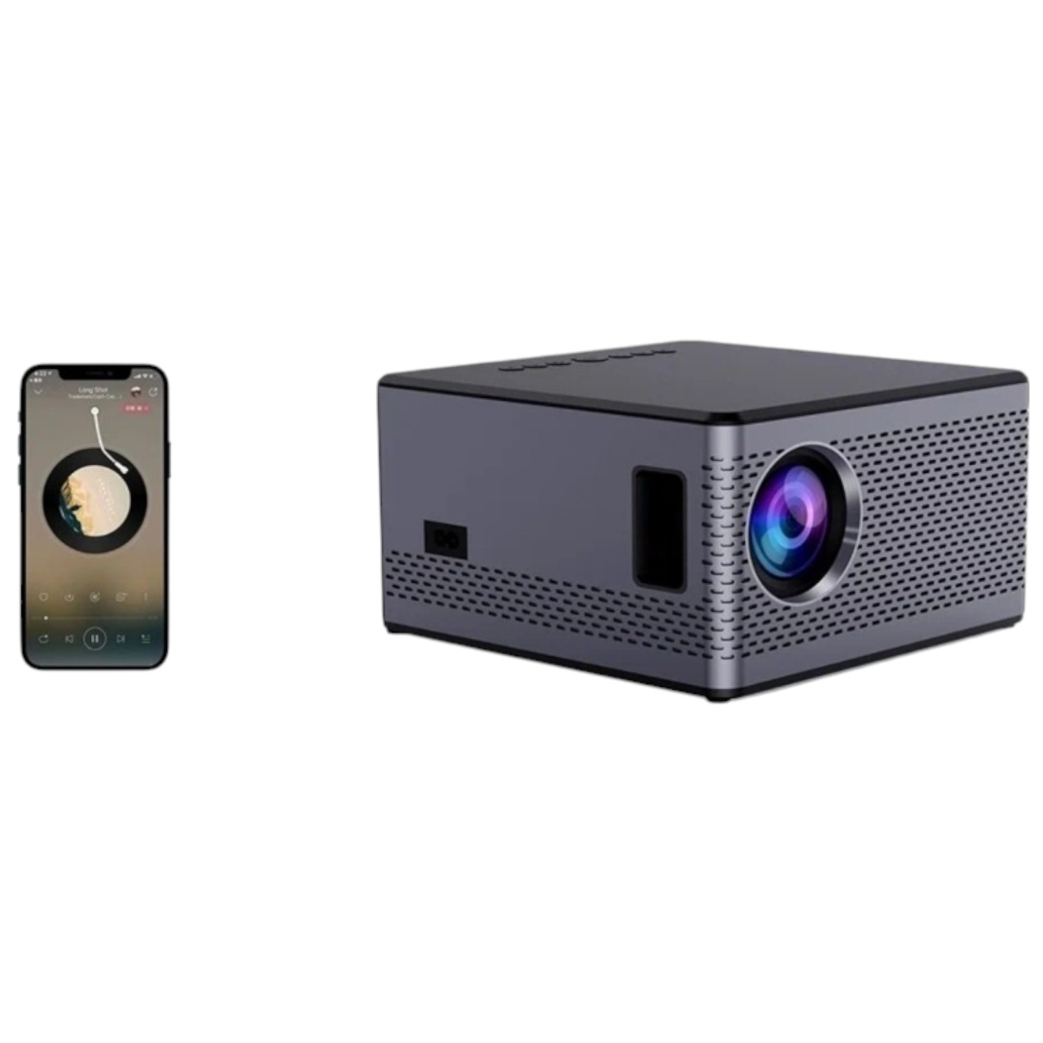 Проектор TouYinger T10W black купить,NaN
