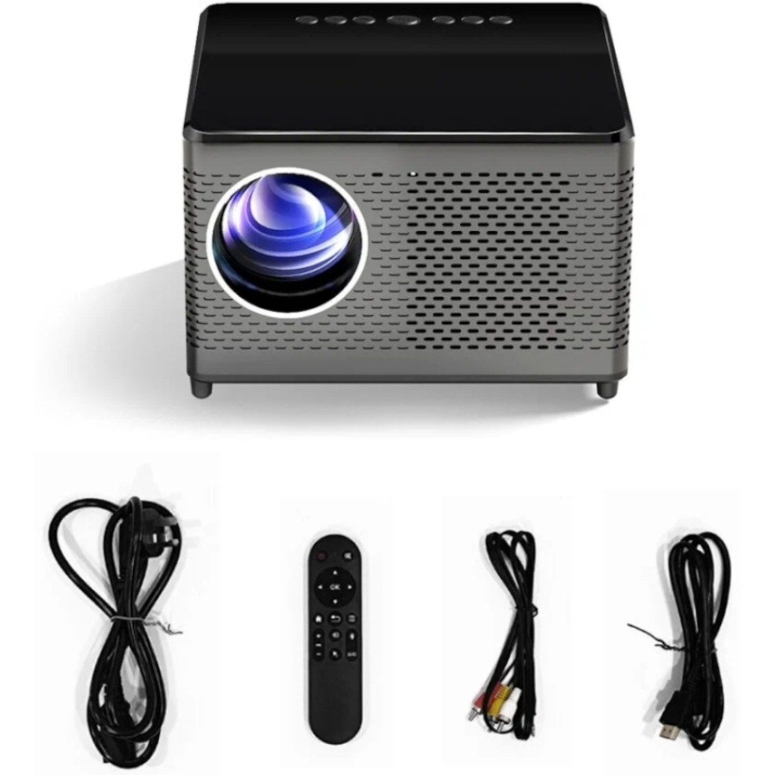 Проектор TouYinger T10W black купить,NaN