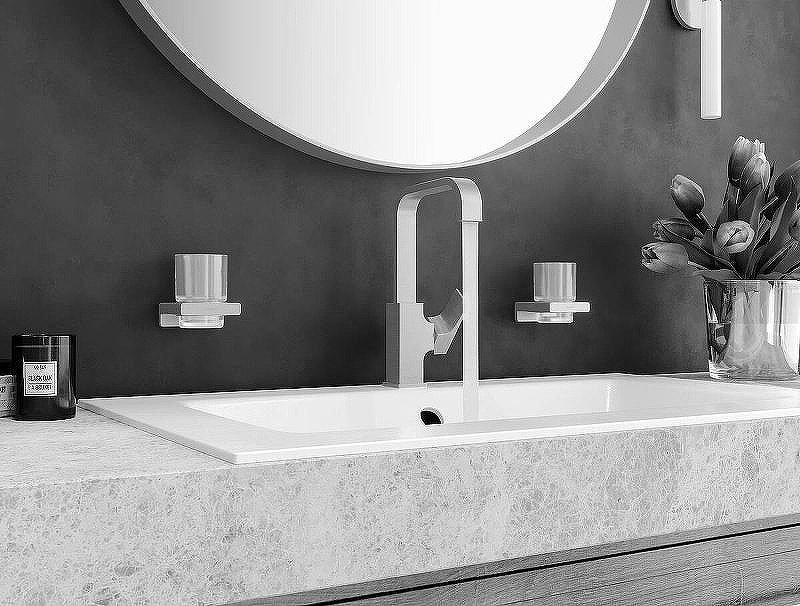 Hansgrohe стакан 41749000 1 шт, стекло, металл