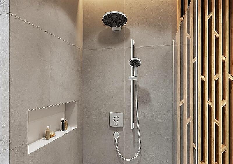 Hansgrohe термостат для душа 15763700 купить,862000