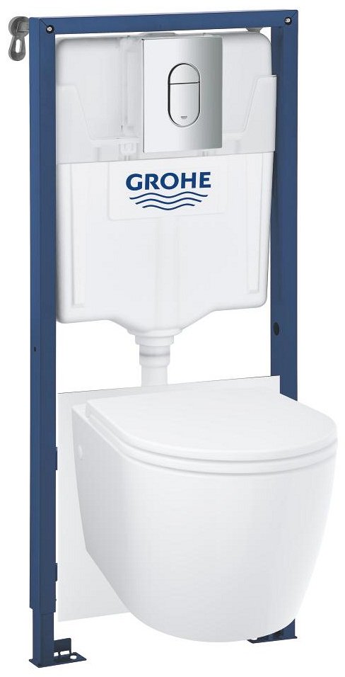 Унитаз с инсталляцией Grohe 103849SH00, санфаянс купить,322000