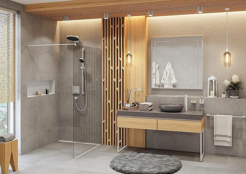 Hansgrohe термостат для душа 15763700 купить,862000