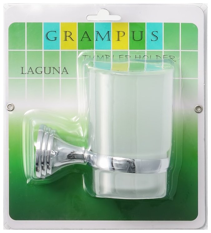 FIXSEN стакан Laguna GR-7806 1 шт, стекло, металл купить,30830