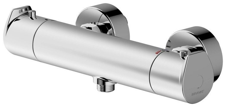 Смеситель для ванны с душем BRAVAT Nizza F9353387CP-01-RUS, двухзахватный купить,78960
