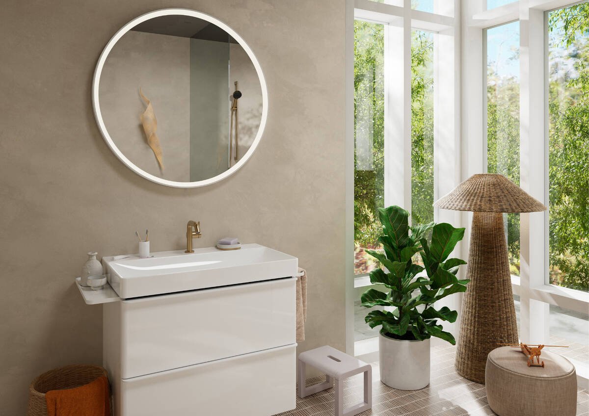 Смеситель для раковины (умывальника) Hansgrohe Tecturis S 73323140, однозахватный купить,NaN
