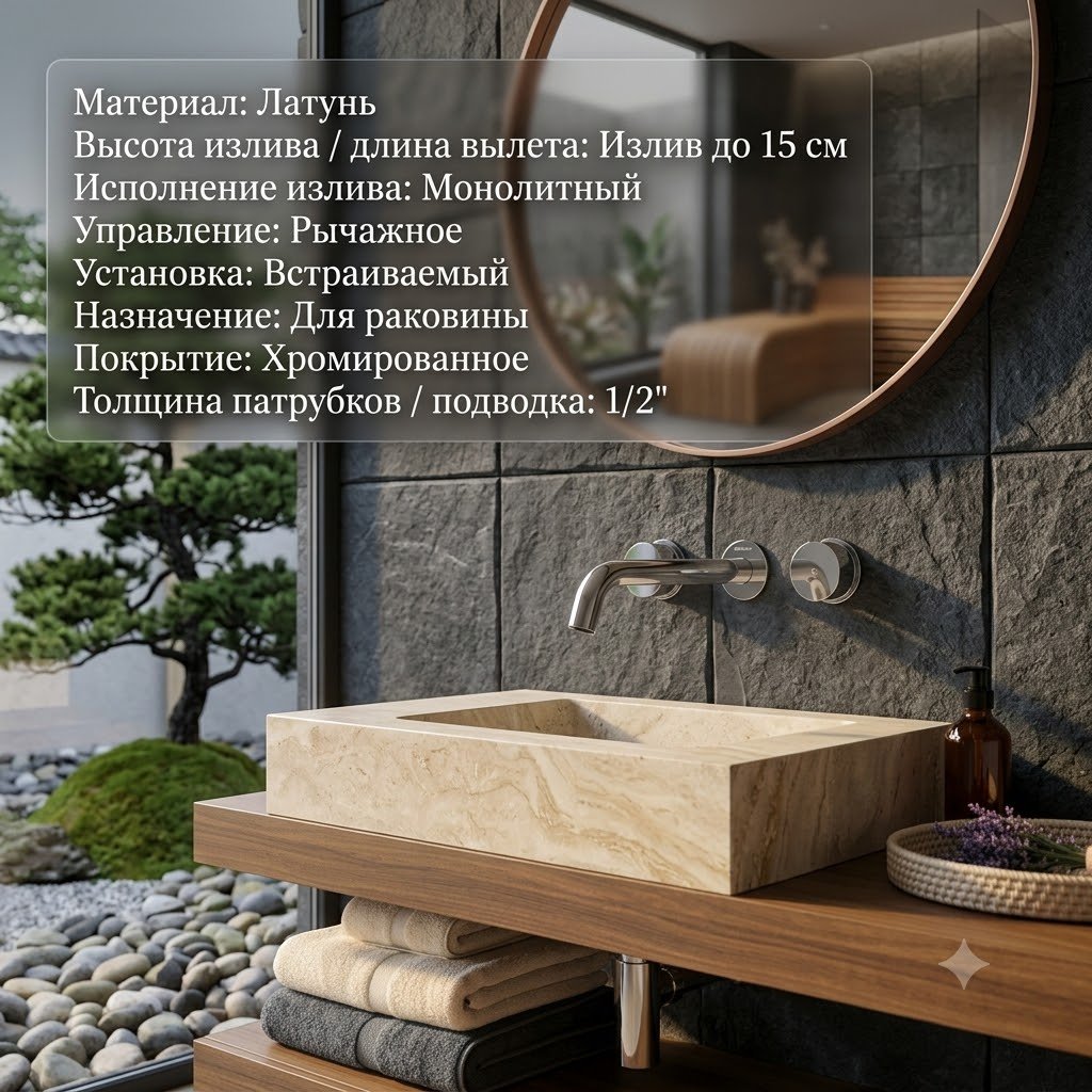 Смеситель BRAVAT P8512648CP-ENG, латунь, цвет хром купить,53200