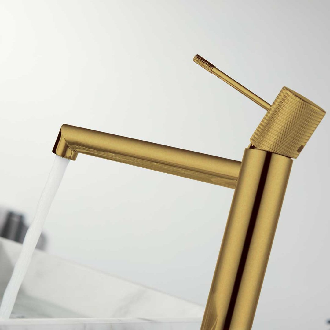 Смеситель Vincea Desire VBF-1D2BG, латунь, цвет брашированное золото купить,NaN