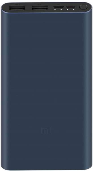 Портативное зарядное устройство Xiaomi 3 Fast Charge VXN4274GL 10000 mAh черная купить,NaN