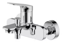 Смеситель BRAVAT F6428563CP-01-ENG, латунь, цвет хром купить,78680