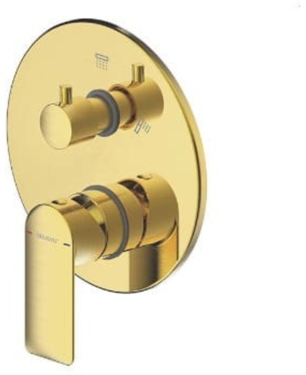 Смеситель BRAVAT PB8369402RBG-2-ENG, латунь, цвет золотистый купить,NaN