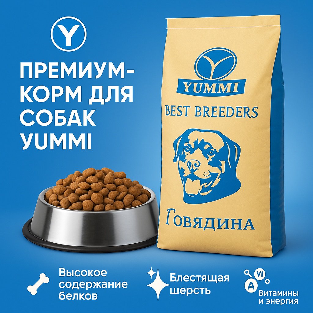 Корм YUMMI KABINKA 2025 20 кг купить,NaN