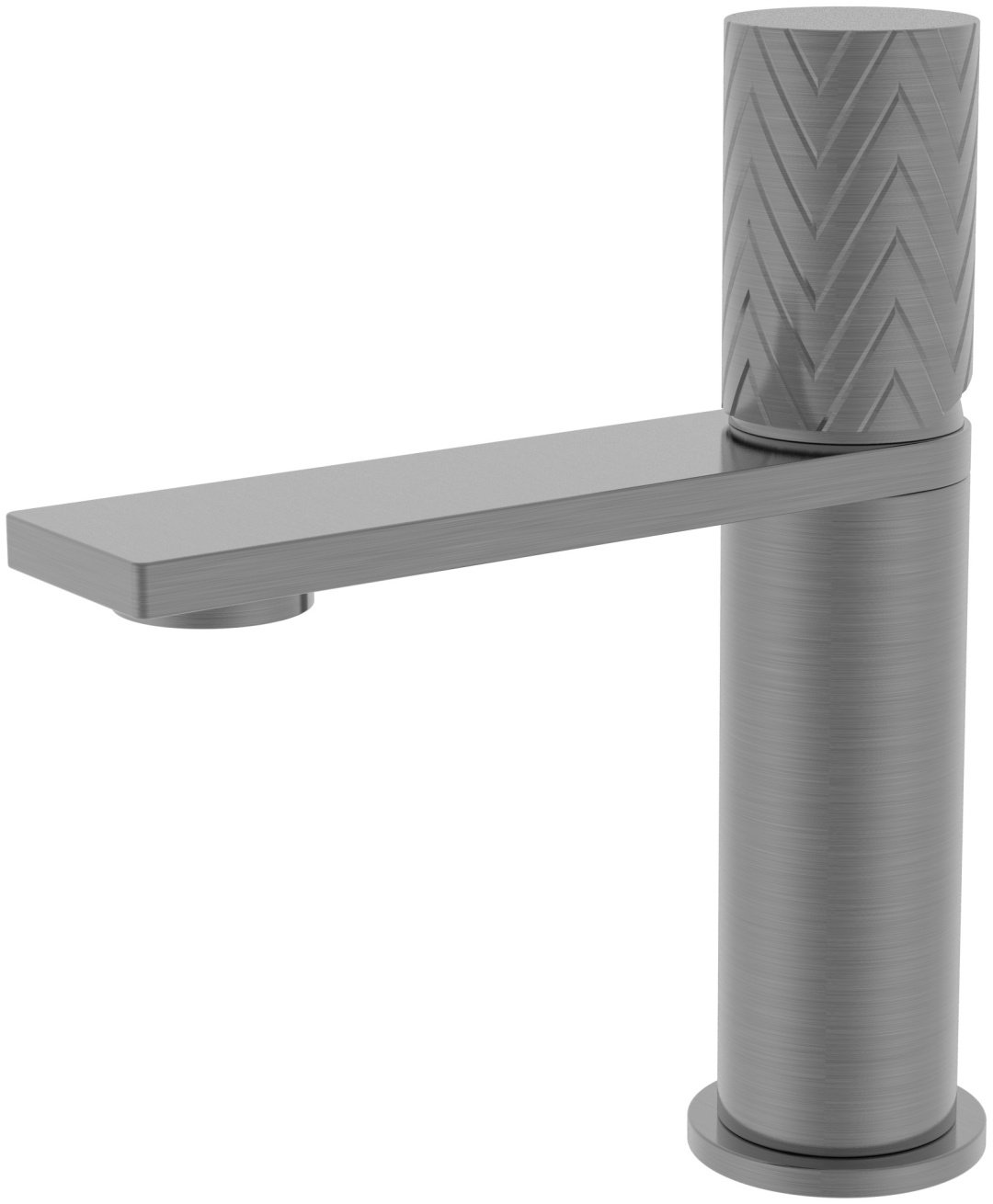 Смеситель Vincea Альто (Alto) VBF-6AL1GM, латунь, цвет стальной