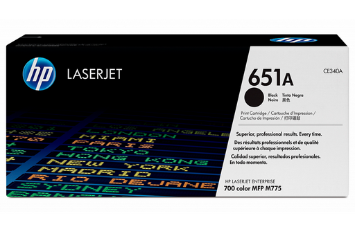 Картридж HP 651A CE340A черный
