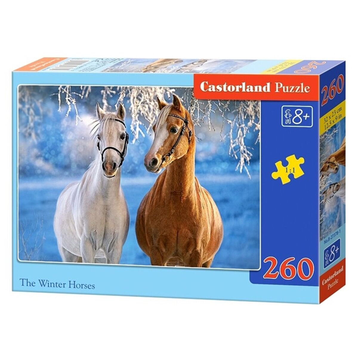 Пазл Castorland Лошади зимой 260 деталей купить,NaN