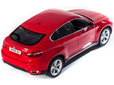 Радиоуправляемая машина Rastar 1:24 BMW X6 31700R красная