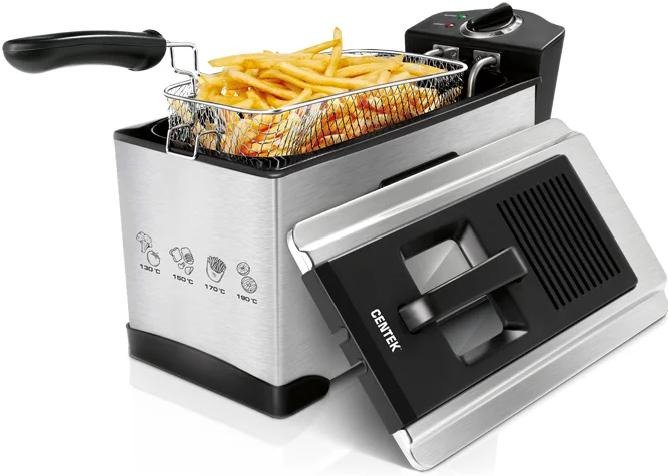 Фритюрница Centek CT-1431 серебристая