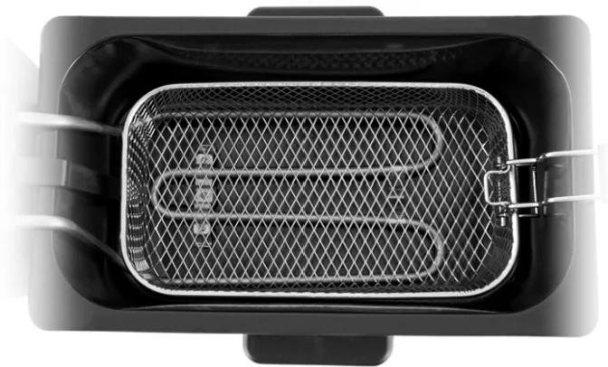 Фритюрница Centek CT-1431 серебристая купить,NaN