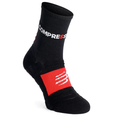 Носки Compressport Pro Racing Winter Run SCRU203-9012 черно-красные 45-47