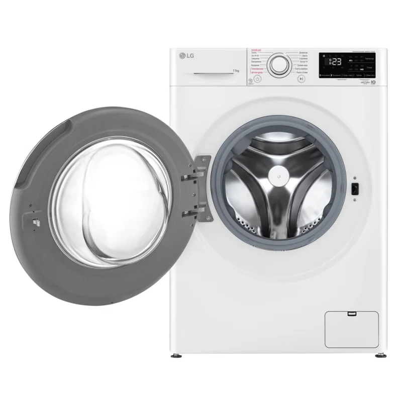 Стиральная машина LG F4V3ES6W белая купить,0