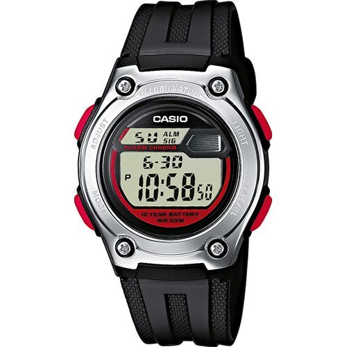 Часы Casio W-211-1BVES купить,NaN