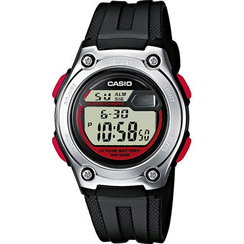 Часы Casio W-211-1BVES купить,NaN