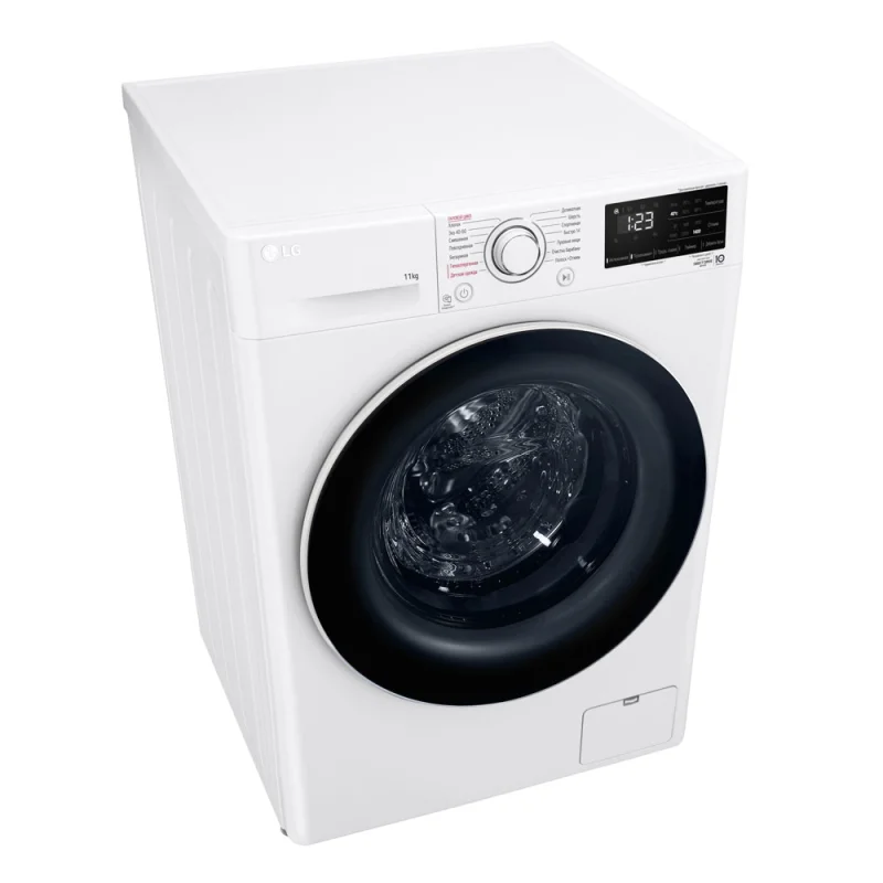 Стиральная машина LG F4V3ES6W белая купить,0