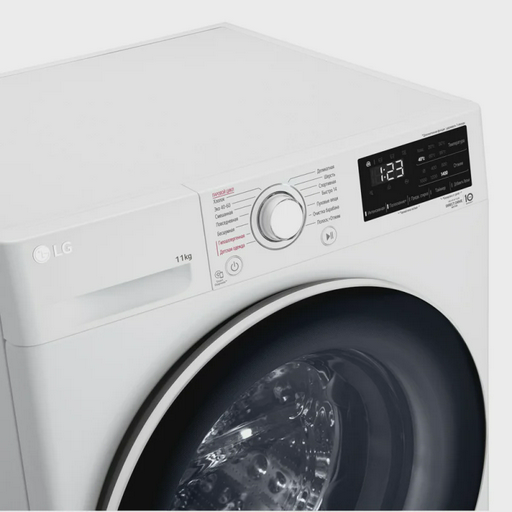 Стиральная машина LG F4V3ES6W белая