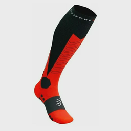 Носки Compressport Ski Mountaineering CFSU180-9007 черно-красные 39-41