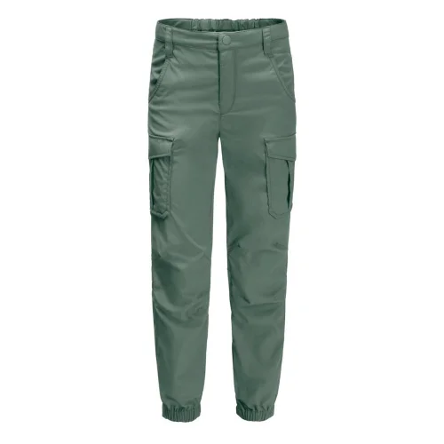 Брюки детские Jack Wolfskin Treasure hunter зеленые 116 купить,NaN