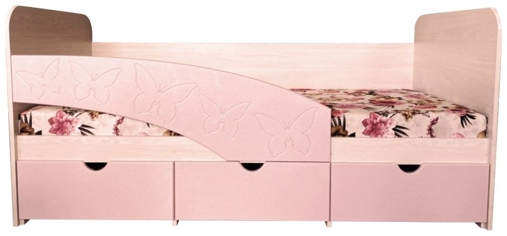 Детская кровать Prestige Prestige Butterfly, розовый