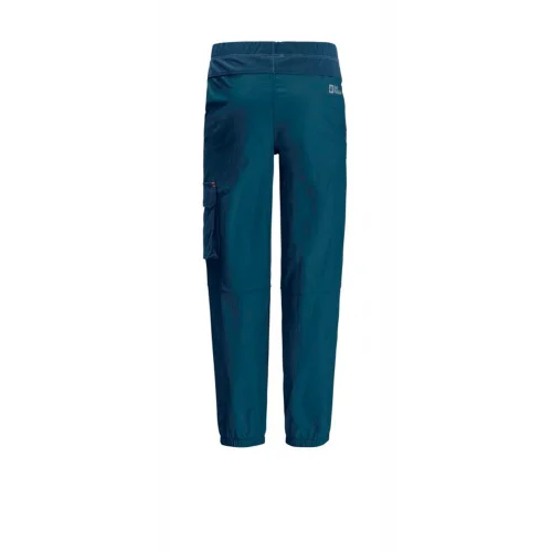 Брюки детские Jack Wolfskin Villi stretch темно-синие 116 купить,NaN