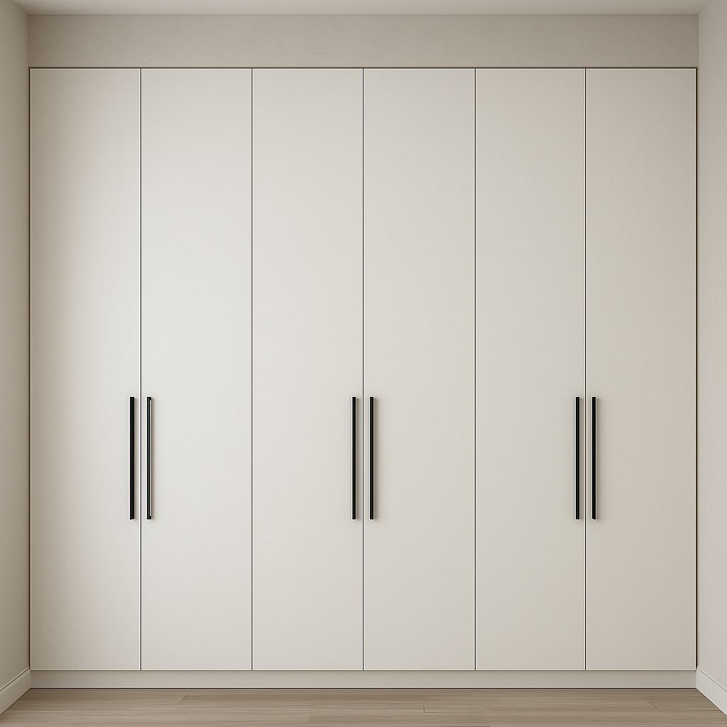 Распашной шкаф Den store Монолит 260, 260x260х55 см, белый купить,NaN