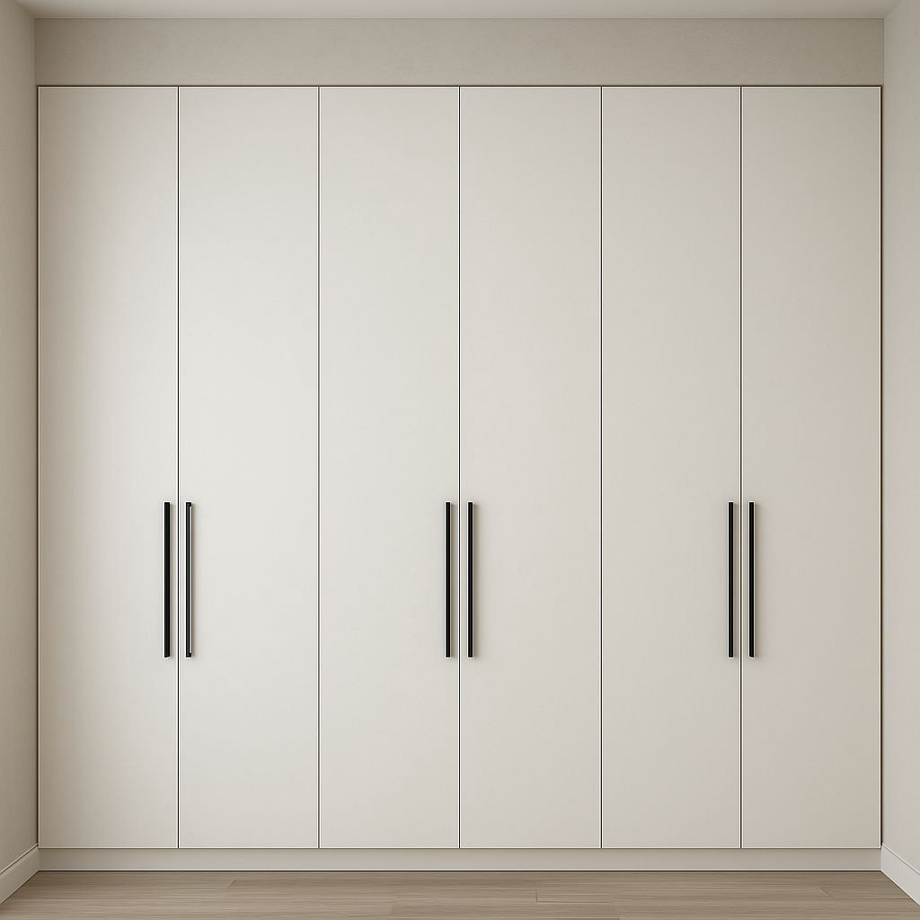 Распашной шкаф Den store Монолит 260, 260x260х55 см, белый купить,NaN