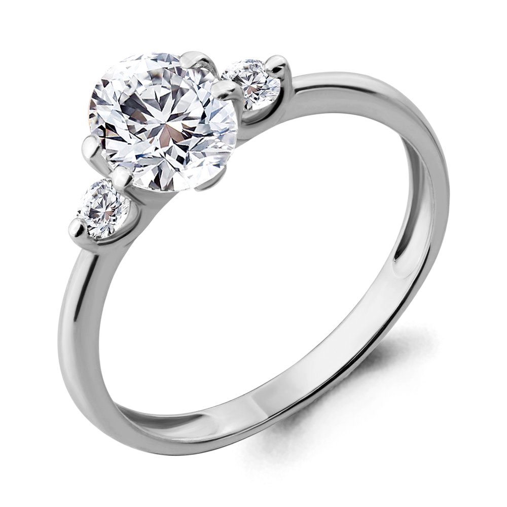 Кольцо Aquamarine 68352 17,5р 1,7гр. купить,NaN