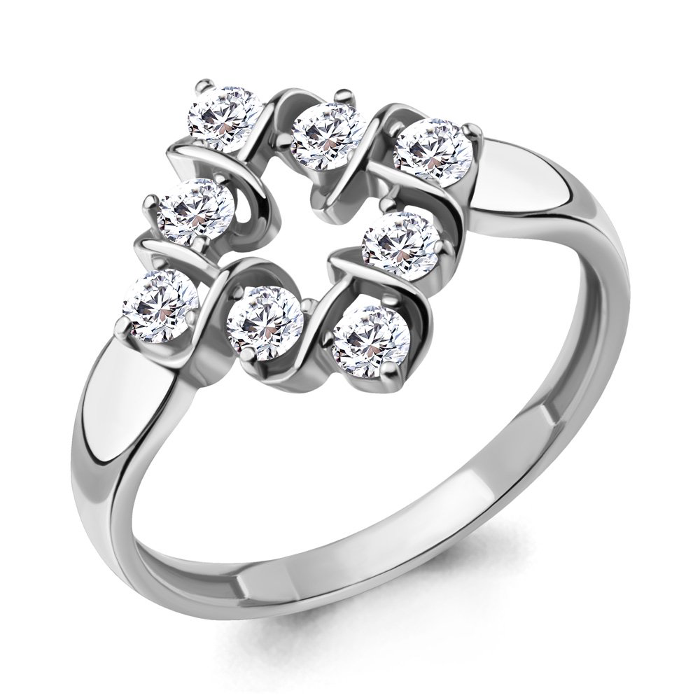 Кольцо Aquamarine 68705А 17,5р 2,1гр. купить,NaN