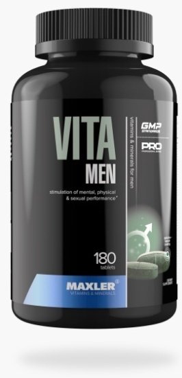 Maxler Vita Men таблетки 180 шт
