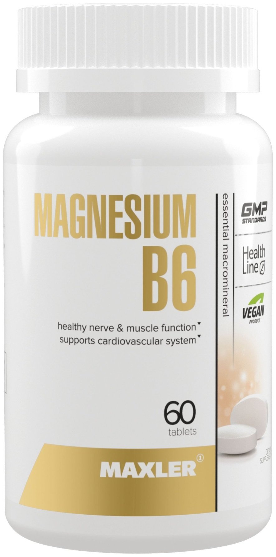 Maxler Magnesium B6 таблетки 60 шт купить,7500