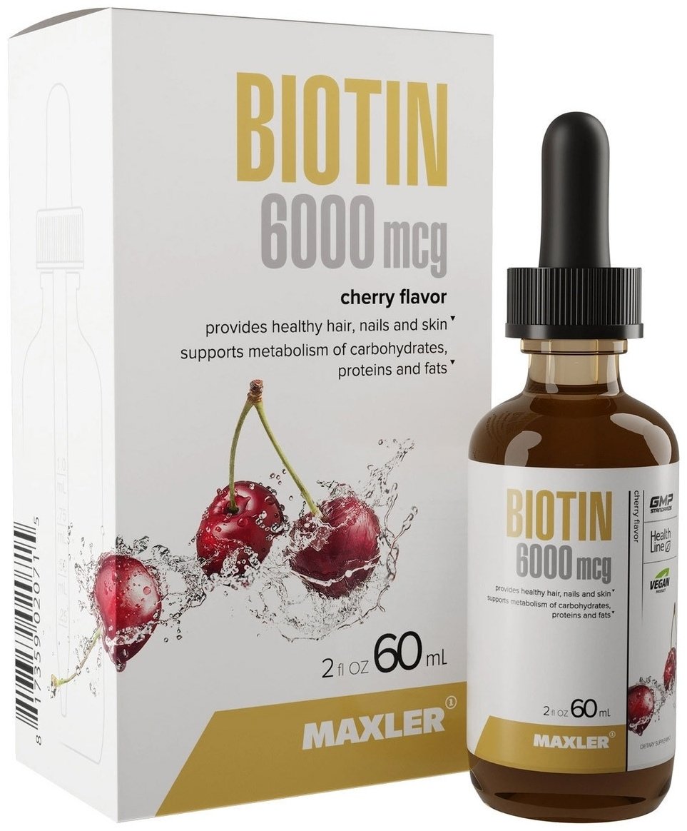 Maxler Biotin 6000 mcg Вишня 60мл - ForteMarket Maxler Biotin 6000 mcg Вишня 60мл купить,9800