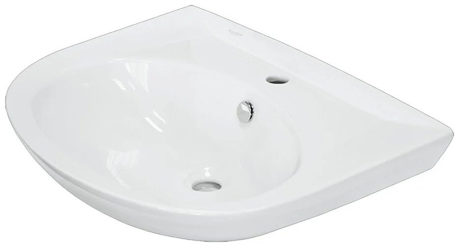 Раковина Sanita WB.PD/Classic/65-C/WHT.G/ на пьедестал полукруглая 64.5х48.5 см, фарфор купить,30930