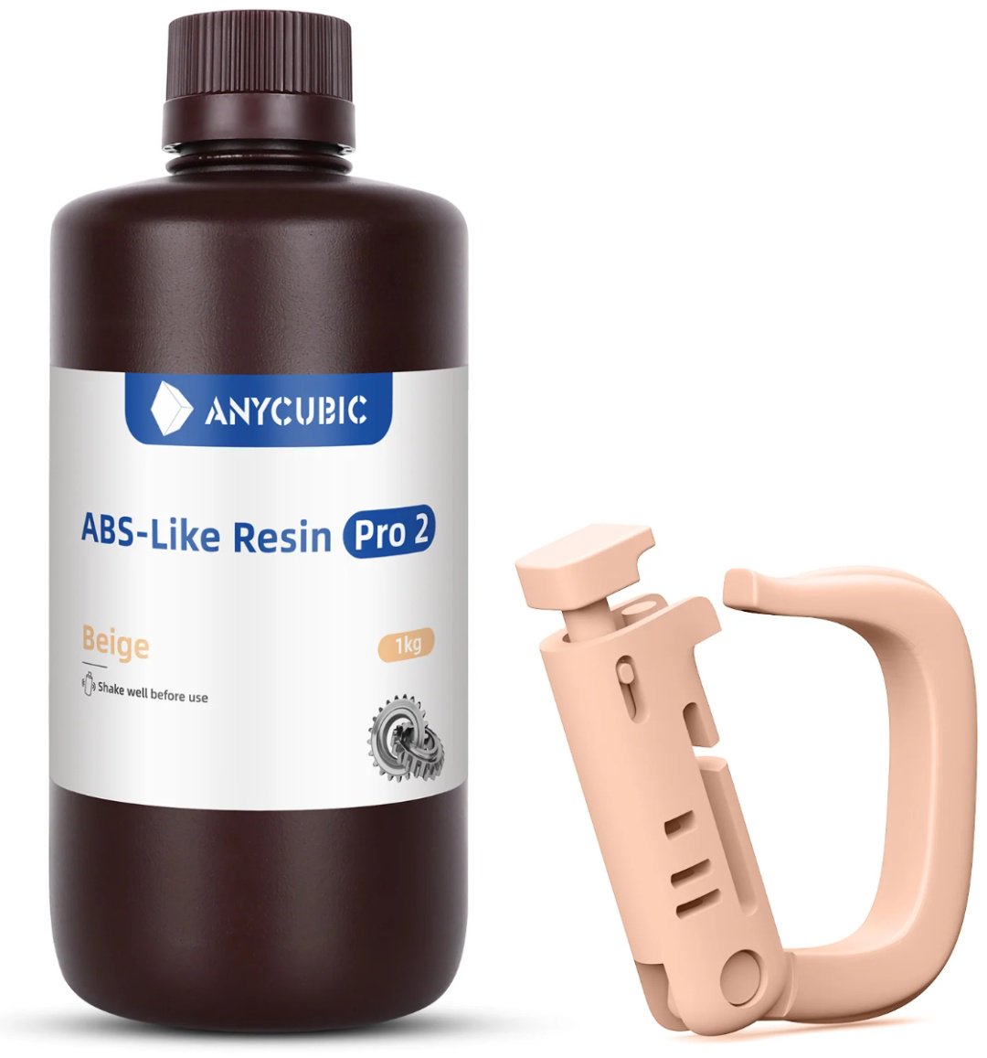 Anycubic ABS-Like Resin Pro 2 Beige 1 л бежевый