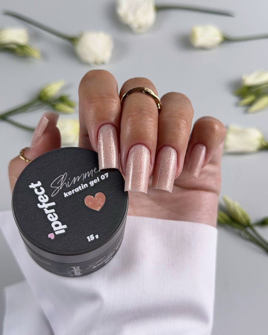 Iperfect гель Keratin gel SHIMMER 07 15 мл купить,NaN