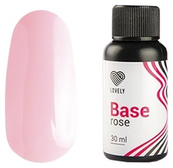 Lovely базовое покрытие Base Rose Base Rose камуфлирующее 30 мл купить,NaN