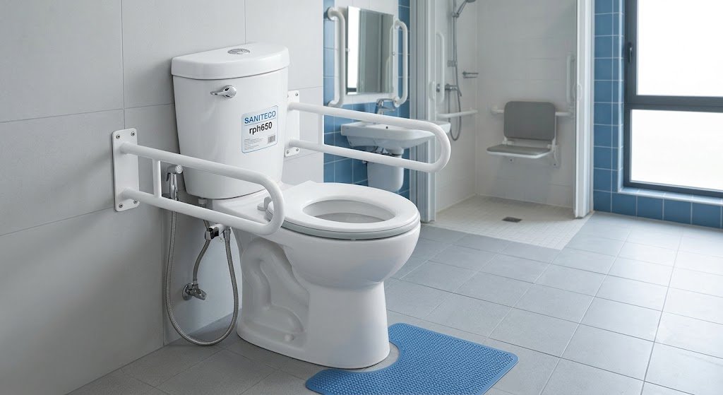 Унитаз Saniteco rph650, санфарфор