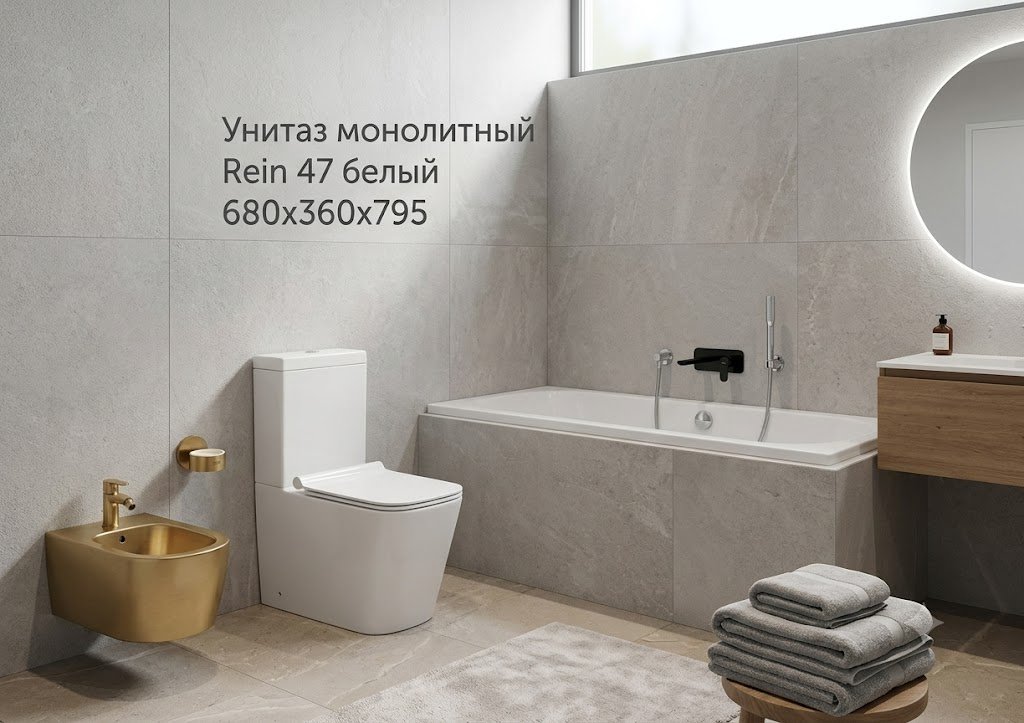 Унитаз Saniteco Rein 47 , санфарфор купить,NaN