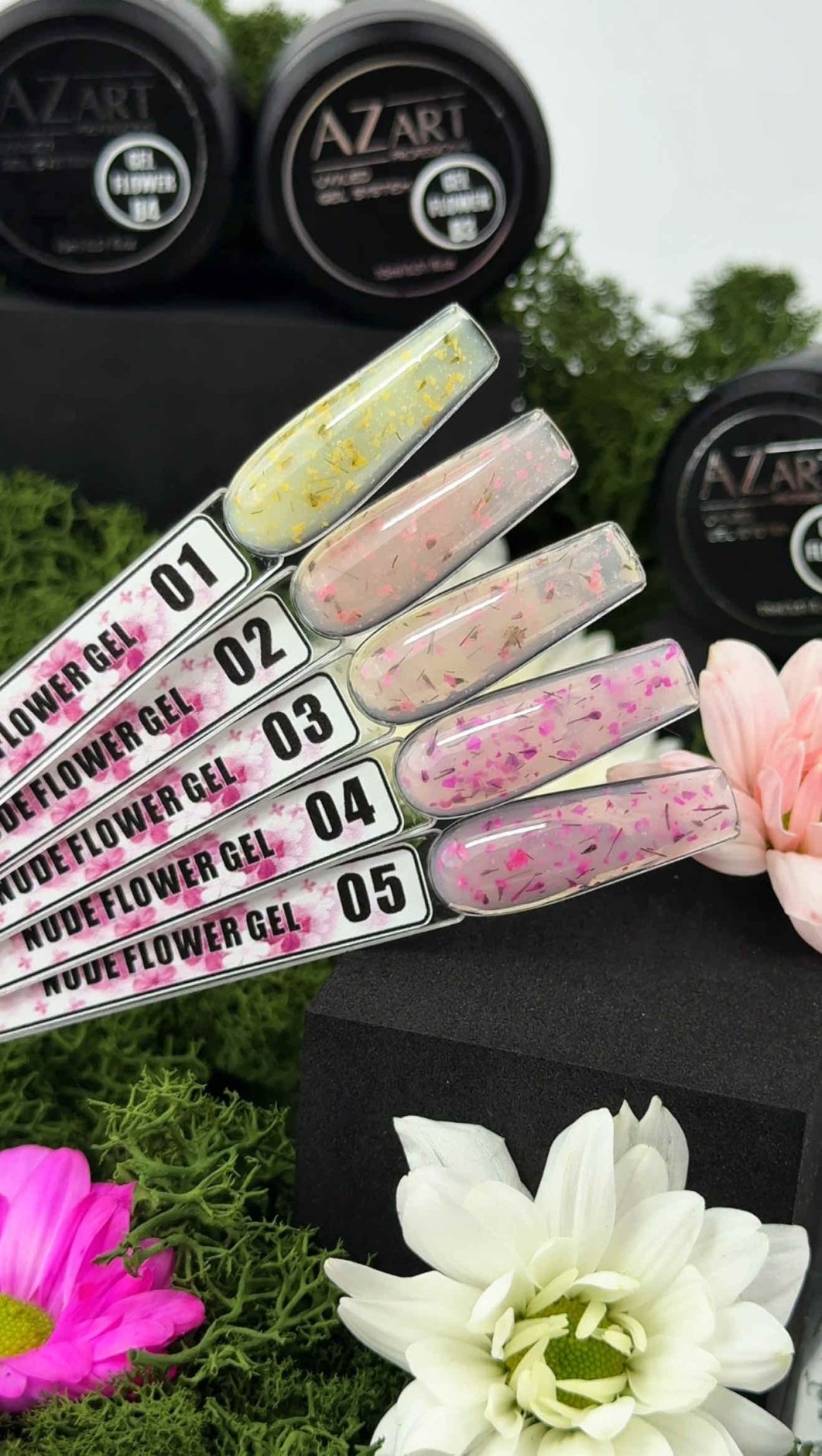 Azart Professional гель Flower gel 04 15 мл купить,NaN
