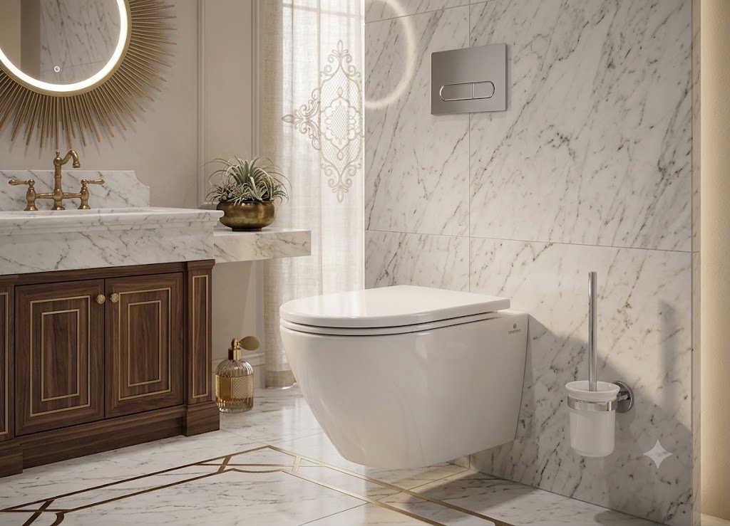Унитаз Saniteco K TOILET AVEN, санфаянс купить,42400